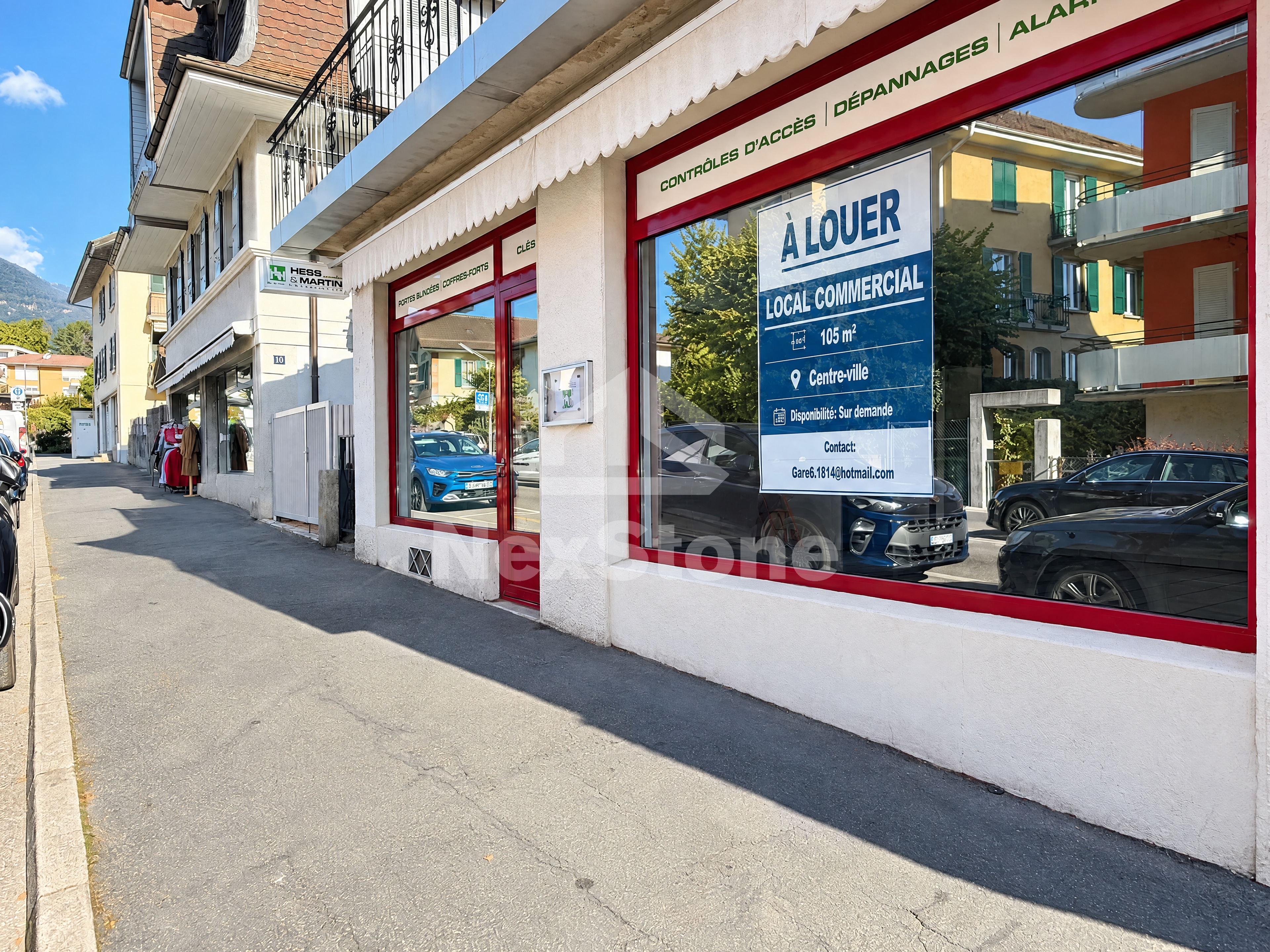 Local commercial de 105 m² avec vitrine proche de la Gare