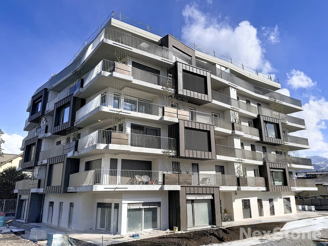 New studio with balcony and parking – Minergie residence